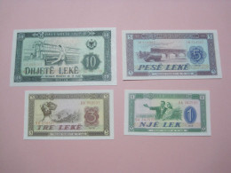 Albania Lot 4 Banknotes 1976 (1) - Albania
