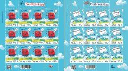 Delcampe - Poland 2024 / Postcrossing, Mailbox, Postcard / Full Sets Of Stamps MNH** - Poste