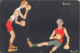 ILLUSTRATEUR - FERNEL - SPORT - "BOXE" - HUMORISTIQUE - Fernel