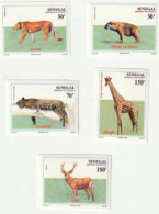 Delcampe - Animaux Sauvages, N° 1041/5 Timbres Non Dentelés, N° 1042/5 épreuves De Luxe. Sénégal. - Araignées