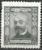 Dr. L.L ZAMENHOF AUTHOR/CREATOR  OF ESPERANTO UNIVERSAL LANGUAGE VIGNETTE CINDERELLA  - Esperanto