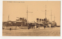 Delcampe - Lot De 6 CPA - Cette (SETE) Hérault - Bateaux : Commandant Bory, Protet, Washington, Voilier Nueva, Contre-Torpilleurs - Sete (Cette)