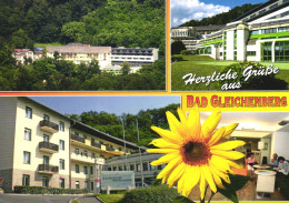 BAD GLEICHENBERG, HOSPITAL, SUNFLOWER, POSTCARD, AUSTRIA - Bad Gleichenberg