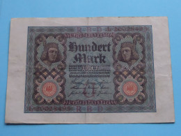 Reichsbanknote FÜNFZIG Mark () Berlin 1920 ( For Grade, Please See Photo ) ! - 100 Mark