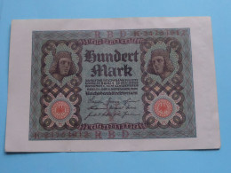 Reichsbanknote FÜNFZIG Mark () Berlin 1920 ( For Grade, Please See Photo ) ! - 100 Mark
