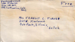 Vietnam U.S. Soldier's Free Mail C1967 [F.P.O. 96602] 2nd Battalion, 1st Marines, 3rd Marine Division Vietnam To Oak Par - Other & Unclassified