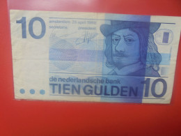 PAYS-BAS 10 GULDEN 1968 Circuler (B.35) - 10 Gulden