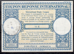 JAMAICA JAMAIQUE  Lo16n  11d.  International Reply Coupon Reponse Antwortschein IAS IRC CRI  O KINGSTON 05.05.61 - Jamaica (1962-...)