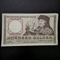 BILLET 100 GULDEN 1953 PAYS BAS / NEDERLAND BANKNOTE - 100 Gulden