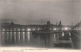 [-5%] SUISSE - Genève - Genève à 11heures Du Soir - Carte Postale Ancienne - Genève