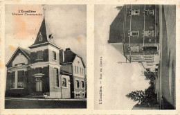 [-5%] BELGIQUE - LEscaillère - Maison Communale - Rue Du Centre - Carte Postale Ancienne - Chimay