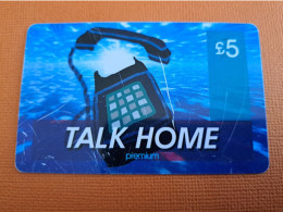 GREAT BRITAIN /  5 POUND/ TALK HOME      / USED CARD    **18750** - [10] Sammlungen