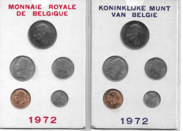 Delcampe - Muntenset België 1972 - FDC, BU, Proofs & Presentation Cases