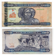 Eritrea 100 Nakfa 2004 Used #7 - Eritrea
