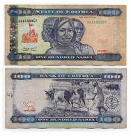 Eritrea 100 Nakfa 2004 Used #10 - Eritrea