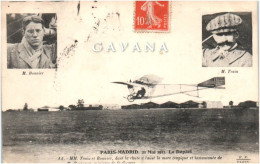 Delcampe - Paris-Madrid - Le Départ - MM; Train Et Bonnier - Fliegertreffen