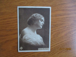 ESTONIA VINTAGE TOBACCO CARD , MOVIE STAR HENNY PORTEN - Objetos Publicitarios