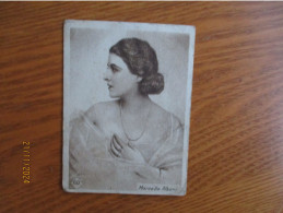 ESTONIA VINTAGE TOBACCO CARD , MOVIE STAR MARCELLA ALBANI - Objetos Publicitarios