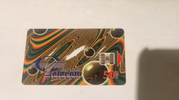 CAPE VERDE-(CV-CVT-0033-CPV-14)-Modern Art Painting-(5)-(50units)-(?)-(tirage-75.000)-used Card - Cape Verde