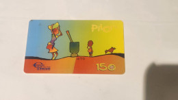 CAPE VERDE-(CV-CVT-0038-CPV-19)-Pilon-(7)-(150units)-(1.1.98)-(tirage-?)-used Card - Cape Verde