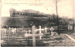 Delcampe - CPA Carte Postale Belgique  Ypres Ruines La Prison Et Le Cimetière 1919 VM87967ok - Ieper
