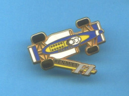Superbe Pins Auto Voiture Formule 1 F1 Renault Arthus Bertrand A180 - Automovilismo - F1