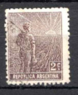 Argentine - Paysan - Oblitéré N° 179 (A) De 1912/15 - Gebruikt