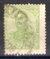 Argentine - San Martin - Oblitéré N° 142 De 1908 - Gebruikt