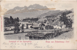 Gruss Aus Fieberbrunn I. Tirol - Landschaft Mit Dem Kaisergebirge - Fieberbrunn