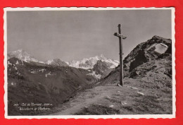 ZZB-13 Evolène Col De Torrent Avec Croix, Vue Sur Val D'Anniviers.Weisshorn Zinal Rothorn  Perrochet-Phototypie 3476 NC - Evolène