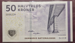 Denmark 50 Kroner 2016 UNC  P-  65h(2)  Signatures: Callesen & Sørensen - Denmark