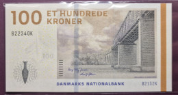 Denmark 100 Kroner 2015 UNC  P- 66d(1)  Signatures: Jensen & Sørensen - Denmark