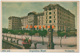 Delcampe - POSTCARD POSTAL ARGENTINO HOTEL PIRIAPOLIS URUGUAY - Uruguay