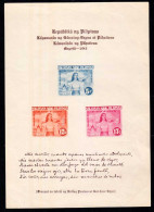 Philippines Scott NB4 Unused Hinged With Paper Adhesion On Back. - Overpelt