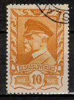 Tchécoslovaquie 1945 Mi 434 (Yv 382), Obliteré, Varieté Position 47 - Abarten Und Kuriositäten