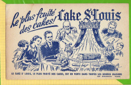 BUVARD & Blotting Paper :  Le Plus Fruité Des CAKES  CAKE St LOUIS  &  Cote  469 / 760 - Cake & Candy