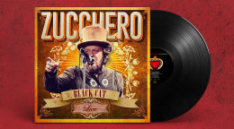 Zucchero Sugar Fornaciari - BLCK CAT Live LP33 12" Nero Limited Numerato Ed.2017 - Editions Limitées