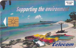 MAURITIUS ISL. - Beach, GBS Shopping Center, Tirage %25000, Used - Mauritius