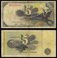 Allemagne - Germany - 5 Deutsche Mark  1948  VF - 1/2 Mark