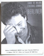 Partition Vintage Sheet Music GERARD BERLINER : Comme Des Millions * 80's - Song Books