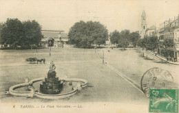 Delcampe - CPA-65-TARBES  La Place Marcadieu *Animation * Ed. LL N° 9*TBE* 2 Scans - Tarbes