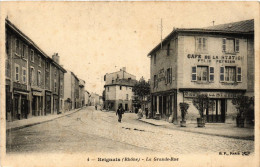 Delcampe - CPA AK BRIGNAIS - La Grande-Rue (451110) - Brignais