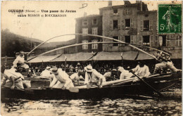 Delcampe - CPA AK GIVORS - Une Passe De Joutes Entre Besson Et Bouchardon (451067) - Givors