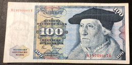 GERMANIA ALEMANIA GERMANY 100 Mark 1980 Km#34d Vf LOTTO 090 - 100 Deutsche Mark
