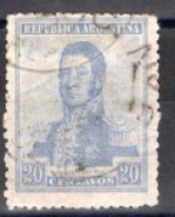 Argentine - San Martin - Oblitéré N° 236 De 1918/19 - Gebruikt