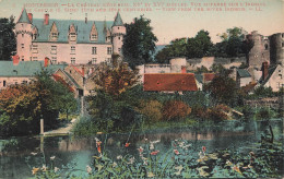 [-5%] FRANCE - Montrésor - Le Château Côté Sud XVe Et XVIe Siècles - Colorisé - Carte Postale Ancienne - Montrésor