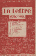 Partition - La Lettre - Noel Noel - Partitions Musicales Anciennes