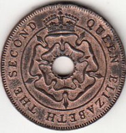 Rhodesia, King George VI, 1 Penny 1954 Coin, Circulated - Rhodésie