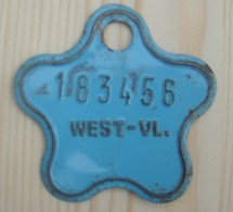 Plaque Vélo Enfant  West - Vl - Number Plates