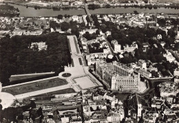 [-5%] FRANCE - St Germain En Laye - Le Château Lesplanade Et La Seine - Vue Densemble - Carte Postale Ancien - St. Germain En Laye (Schloß)